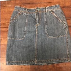 💎Eddie Bauer Women Jean Skirt Size 6💎